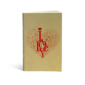 Notebook Photostory 80 Trang Bìa Kraft Đóng Kim 140 x 140 - 001